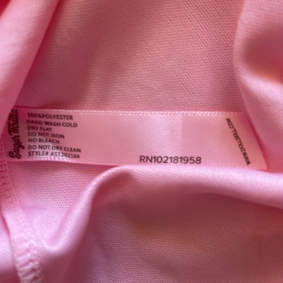 Sugar Thrillz Pink Feather Trim Chemise - Picture 12 of 14